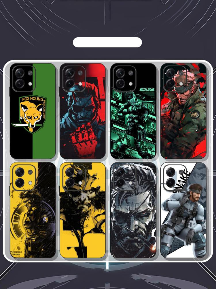 Phone Cases Xiaomi Redmi 12 - Game Metal Gear Solid Snake Eater