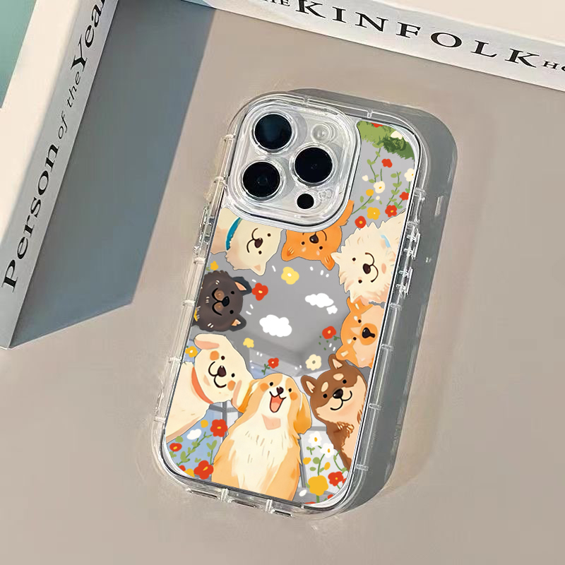 Phone Cases Quirky - Cartoon Funny Puppy Phone Case For