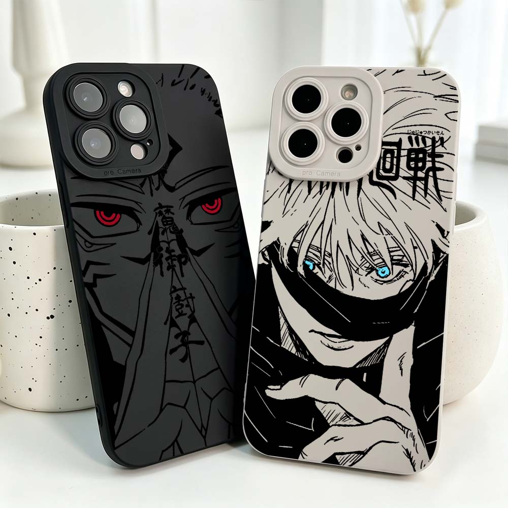 Phone Cases Cool - Anime Jujutsu Kaisen Cool Cover Silicone
