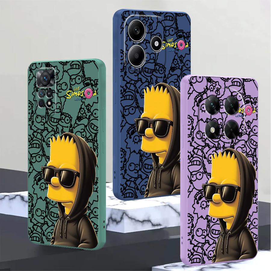 Phone Cases Xiaomi Redmi 12 - The Simpsons Cool Bart Case for