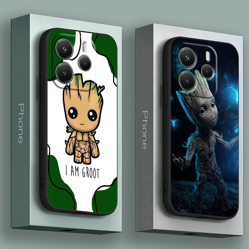 Phone Cases Xiaomi Redmi 12 - Baby Groot Marvel Phone Case For