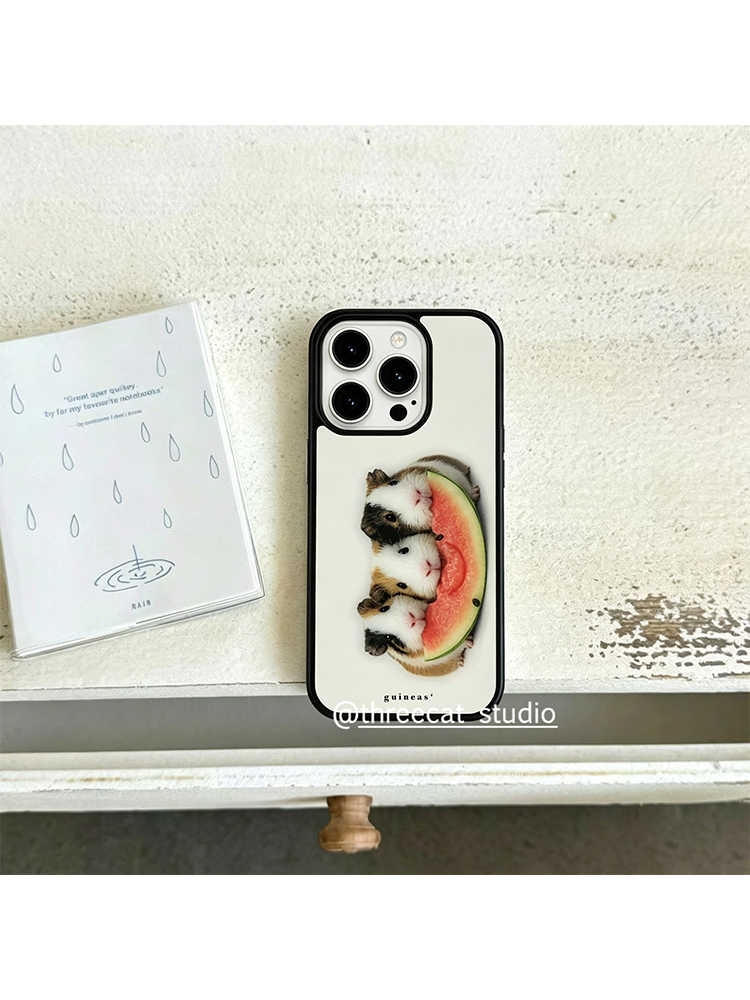 Korean Ins Guinea Pig Eat Wate - Phone Cases Unique review and price