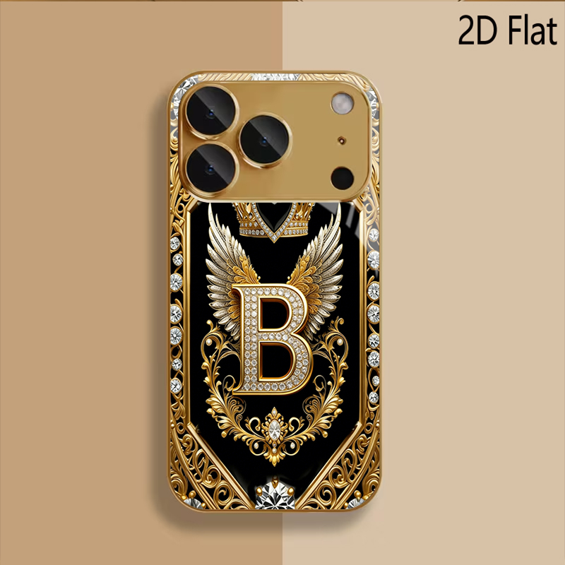 B-Badge print Patterned temper - Phone Cases That Cover The Camera review and price
