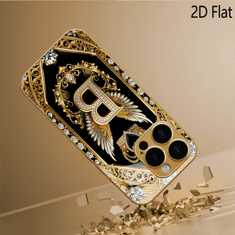 B-Badge print Patterned temper - Phone Cases That Cover The Camera review and price
