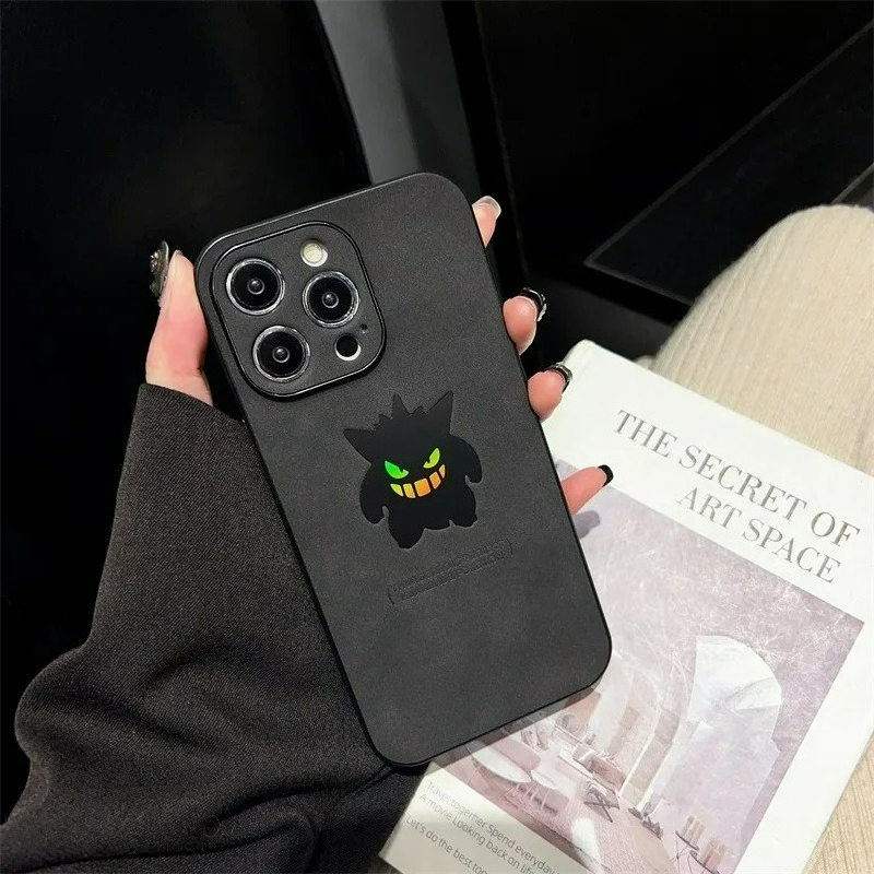 Cartoon Anime Gengar Leather T - Phone Cases Unique review and price