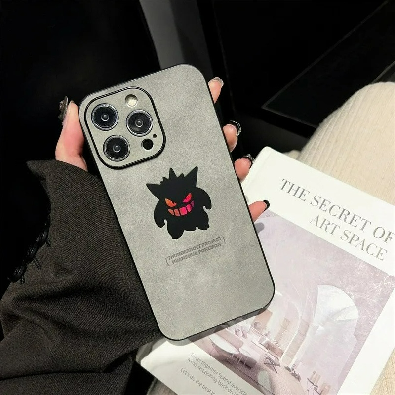 Cartoon Anime Gengar Leather T - Phone Cases Unique review and price