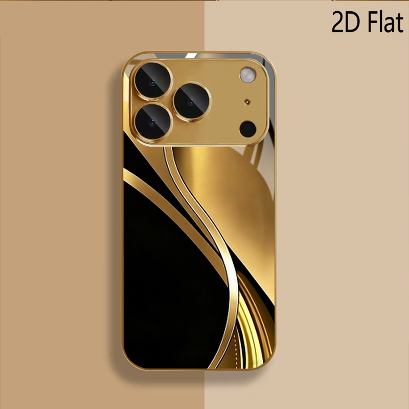 black gold print Patterned tem - Phone Cases That Cover The Camera review and price