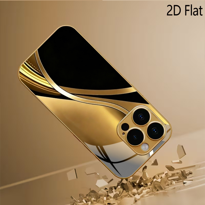 black gold print Patterned tem - Phone Cases That Cover The Camera review and price