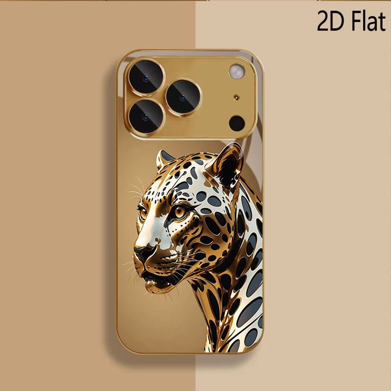 Cheetah print Patterned temper - Phone Cases That Cover The Camera review and price