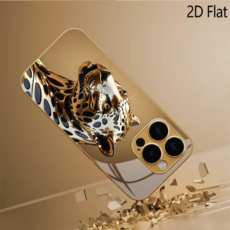 Cheetah print Patterned temper - Phone Cases That Cover The Camera review and price