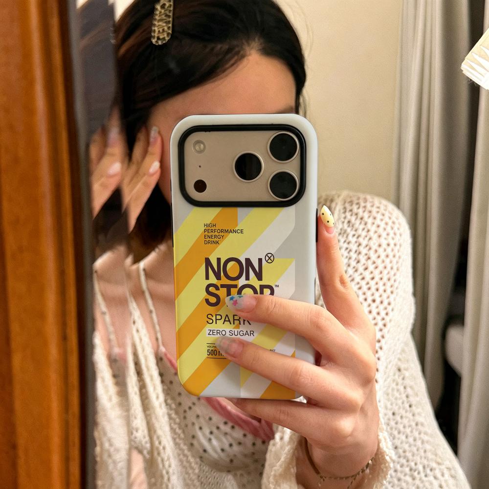 Cool NON STOP drink design pat - Phone Cases Cool review and price