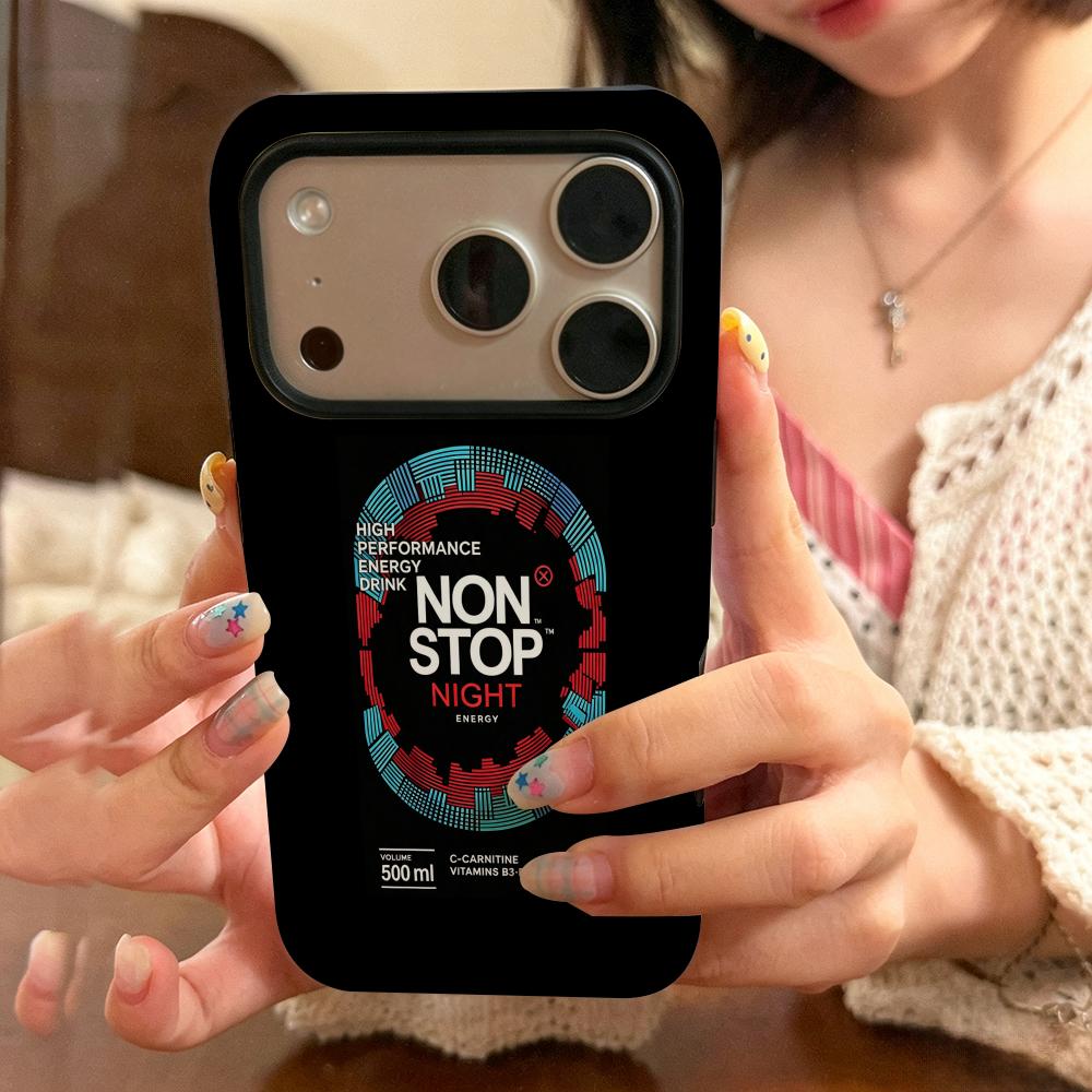 Cool NON STOP drink design pat - Phone Cases Cool review and price