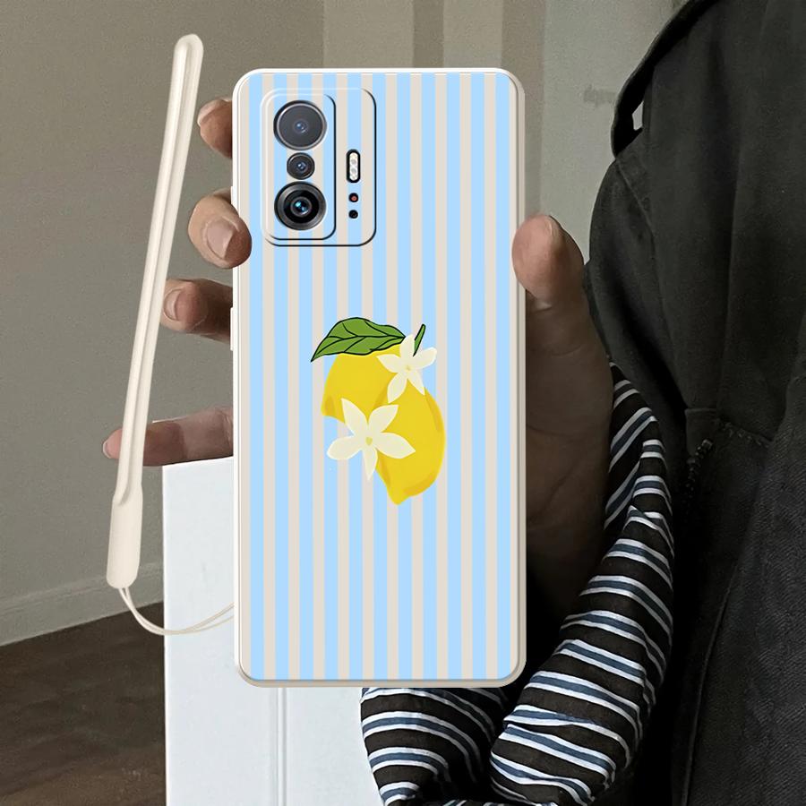 Lemon Cool Stripe Pattern Case - Phone Cases Cool review and price