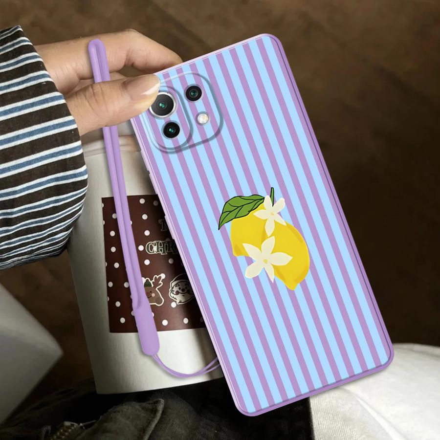 Lemon Cool Stripe Pattern Case - Phone Cases Cool review and price