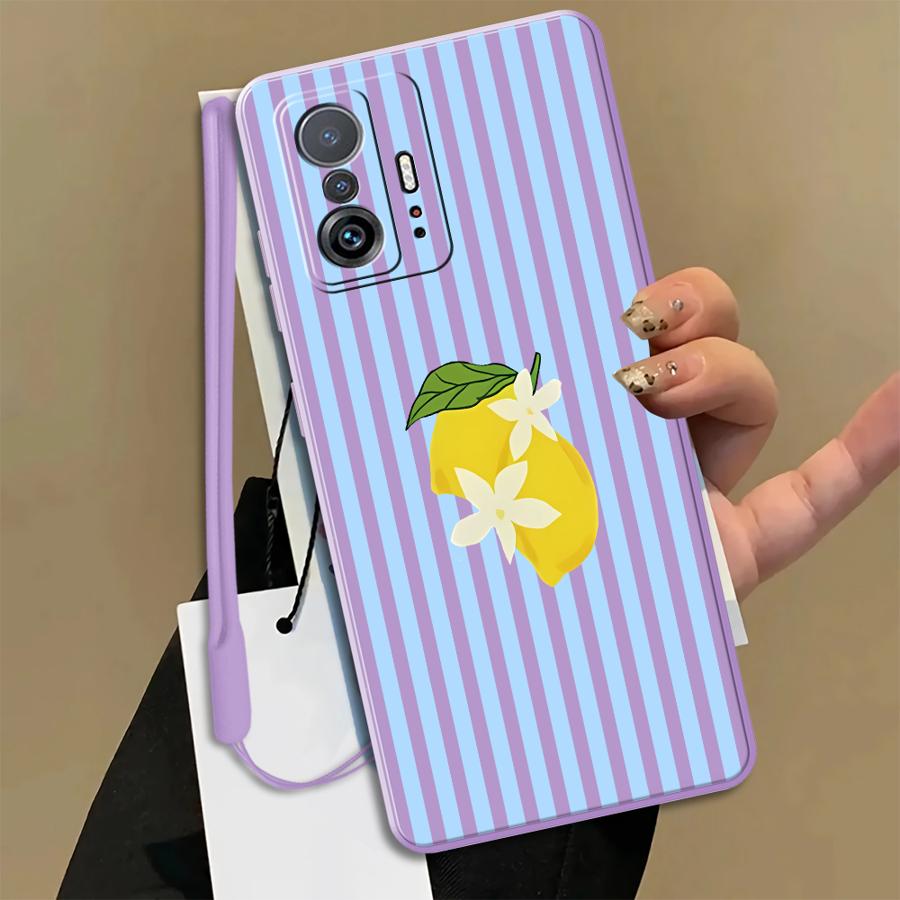 Lemon Cool Stripe Pattern Case - Phone Cases Cool review and price