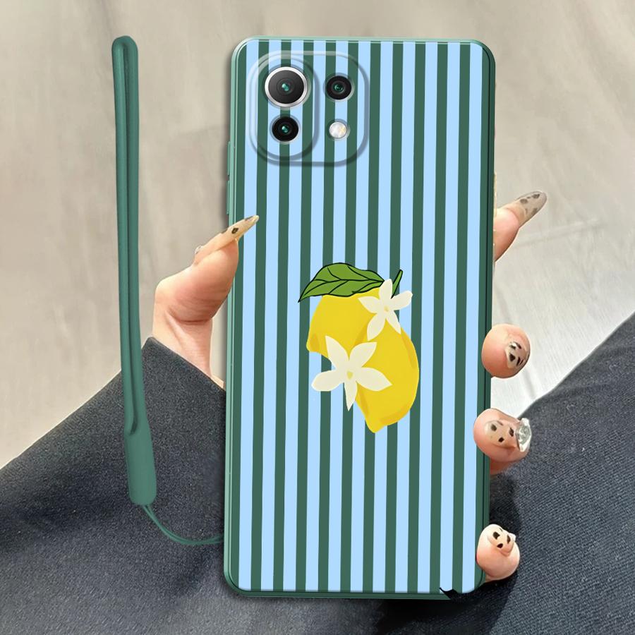 Lemon Cool Stripe Pattern Case - Phone Cases Cool review and price