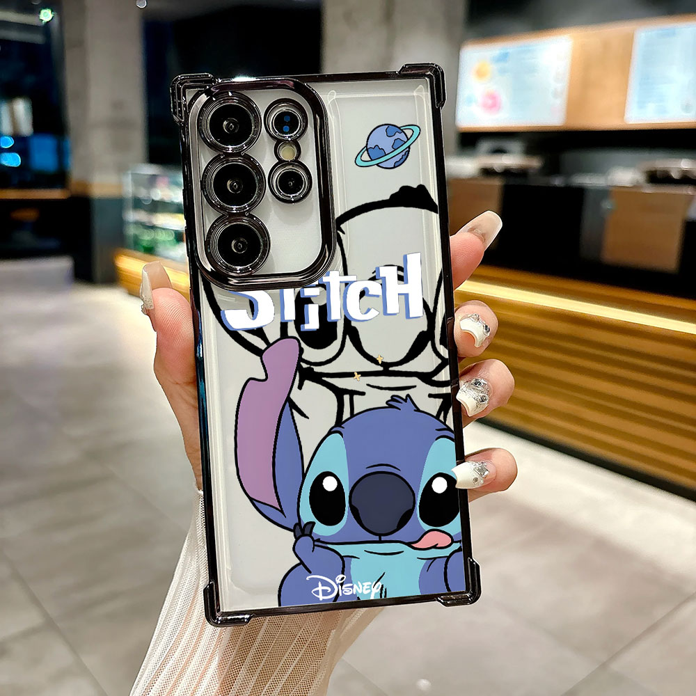 Stitch Line Background Silicon - Phone Cases Disney review and price