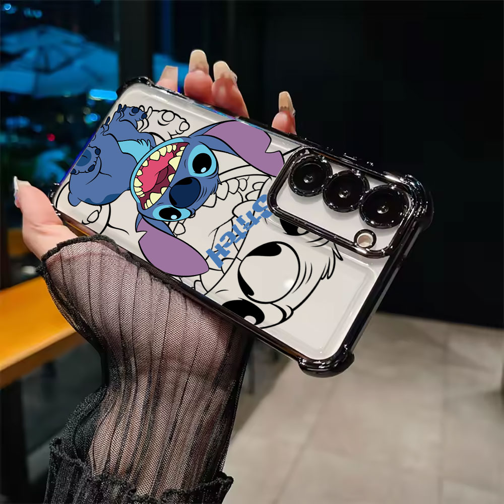 Stitch Line Background Silicon - Phone Cases Disney review and price