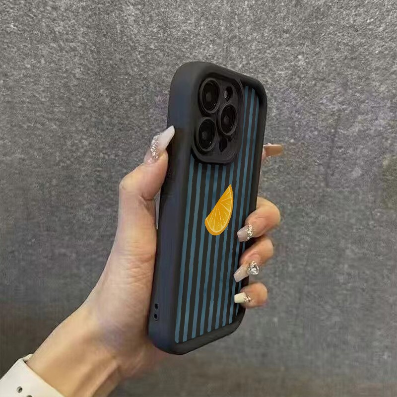 Striped Lemon Slice Pattern Ph - Phone Cases Xiaomi Redmi 12 review and price