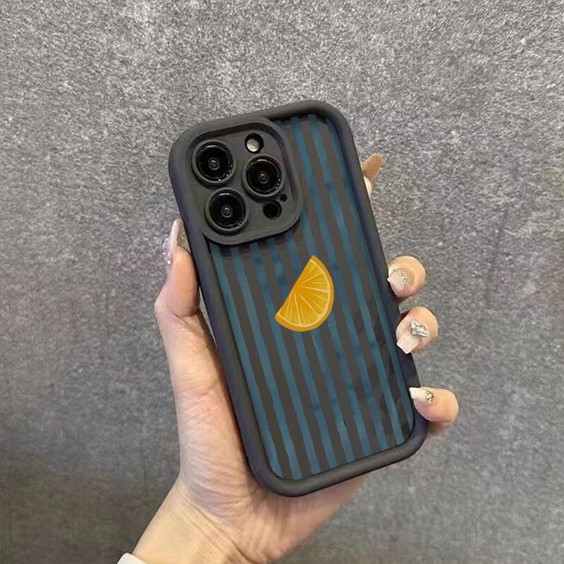 Striped Lemon Slice Pattern Ph - Phone Cases Xiaomi Redmi 12 review and price