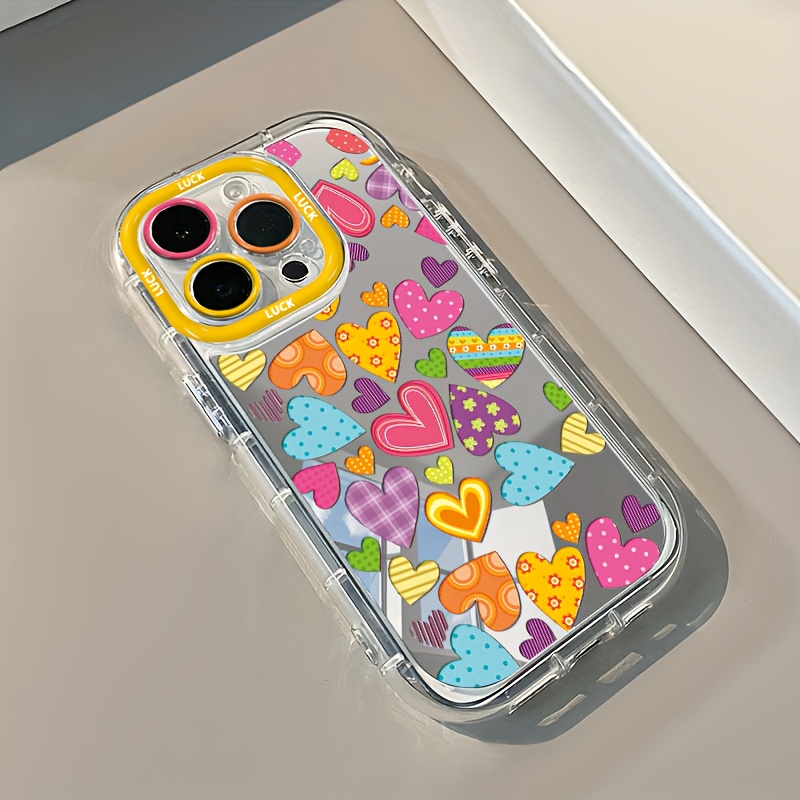 Vibrant Heart Makeup Mirror De - Phone Cases Art review and price