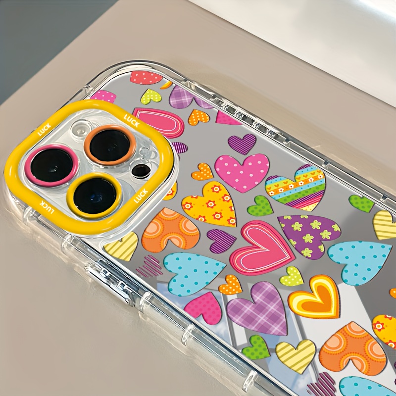 Vibrant Heart Makeup Mirror De - Phone Cases Art review and price