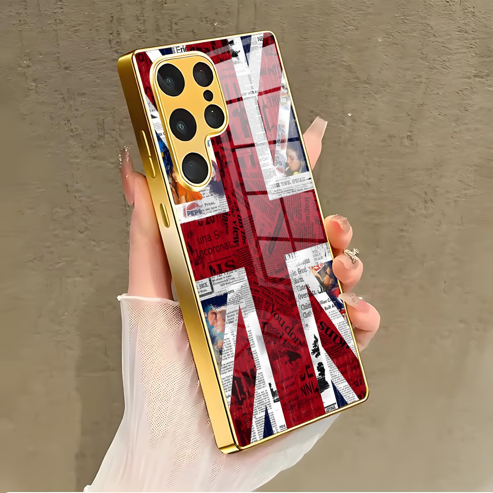 the national flag of  the UK   - Phone Cases Uk Samsung review and price