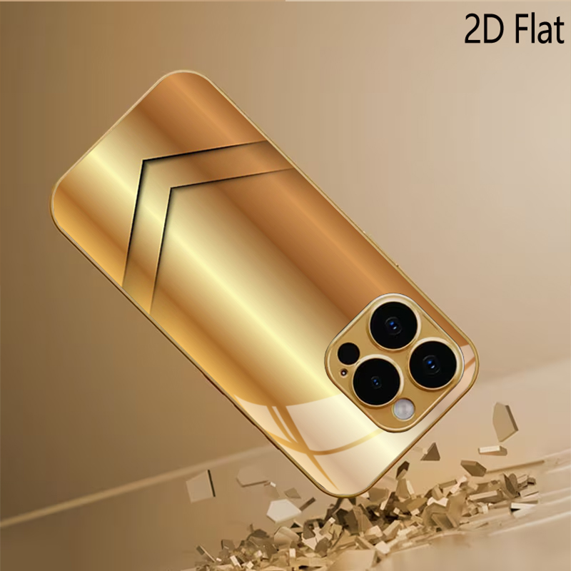 Gilding print Patterned temper - Phone Cases That Cover The Camera review and price