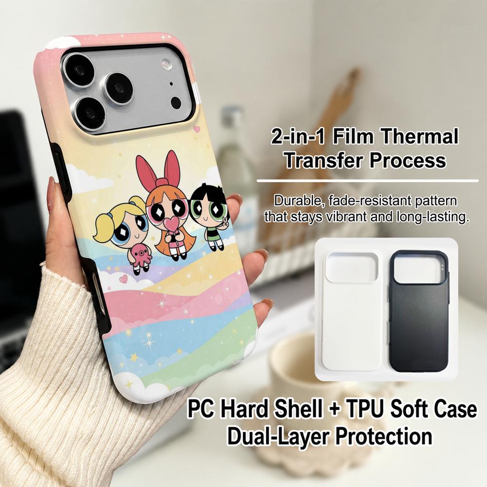 Anime P-Powerpuff Girls Phone  - Phone Cases For Girls review and price