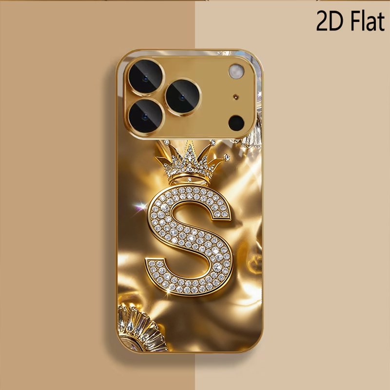 Crown S Patterned tempered gla - Phone Cases That Cover The Camera review and price