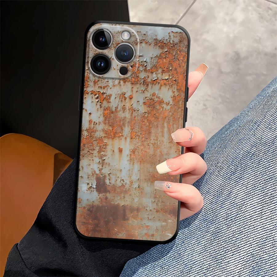 Retro Rust Design Case for iPh - Phone Cases Art review and price