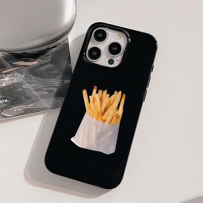 Funny French Fries Patterned P - Phone Cases Quirky review and price
