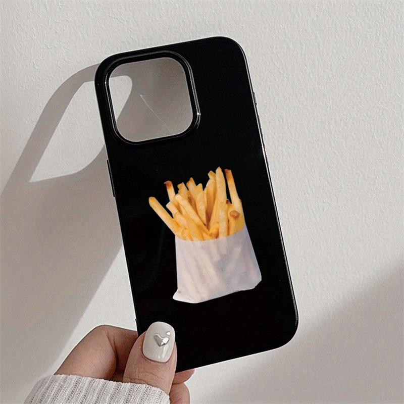 Funny French Fries Patterned P - Phone Cases Quirky review and price