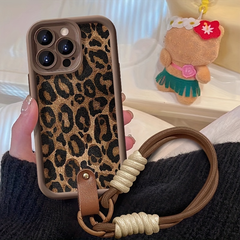 Wrist Strap Leopard Print  Pho - Phone Cases With Loop review and price