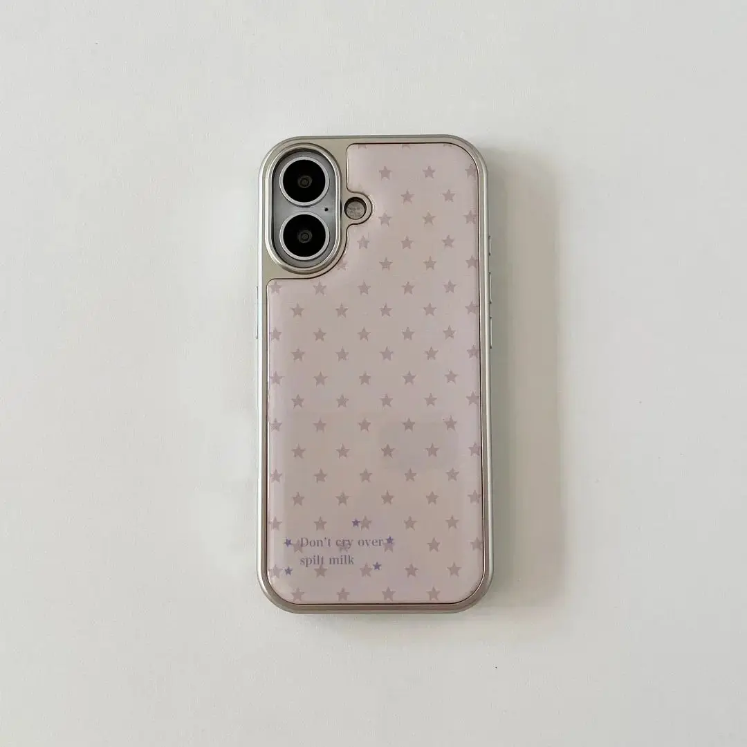 Korean Ins Girl Heart Pink Sta - Phone Cases For Girls review and price