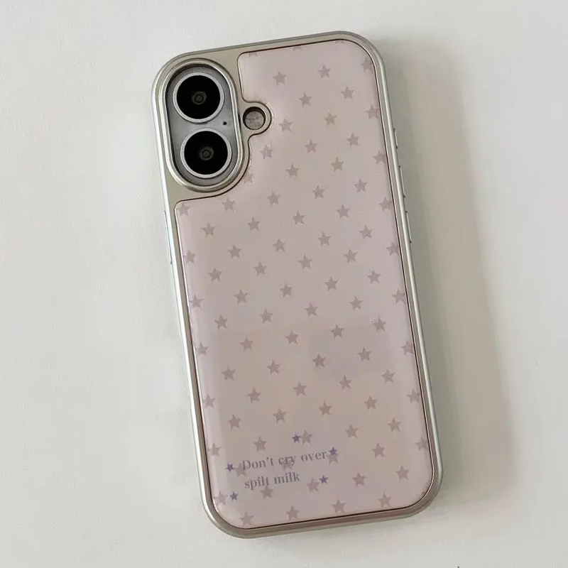 Korean Ins Girl Heart Pink Sta - Phone Cases For Girls review and price