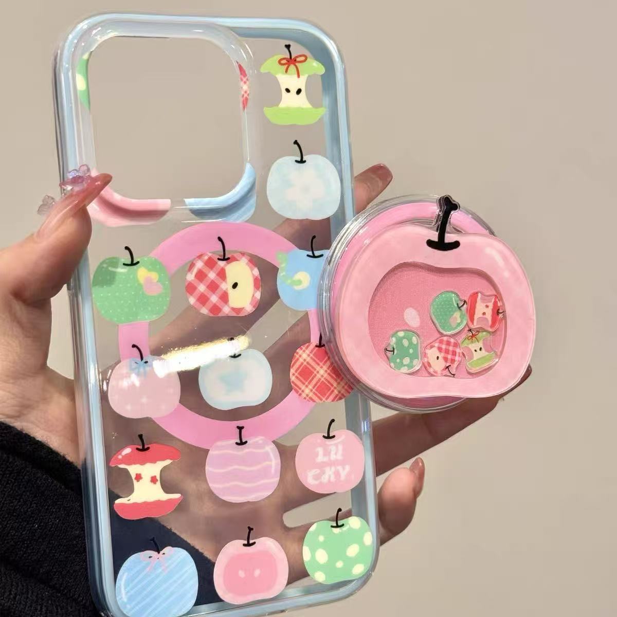 Apple Shake Cartoon For Magsaf - Phone Cases Quirky review and price