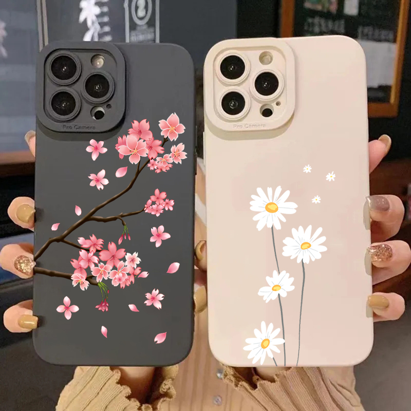 Pink Cherry Blossom Phone Case - Phone Cases That Cover The Camera review and price