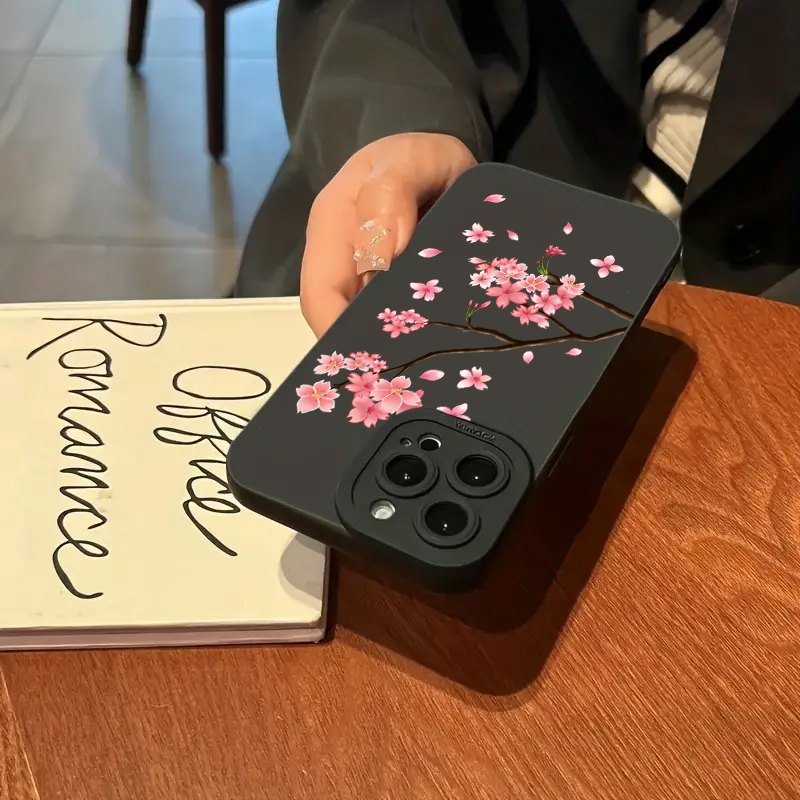 Pink Cherry Blossom Phone Case - Phone Cases That Cover The Camera review and price