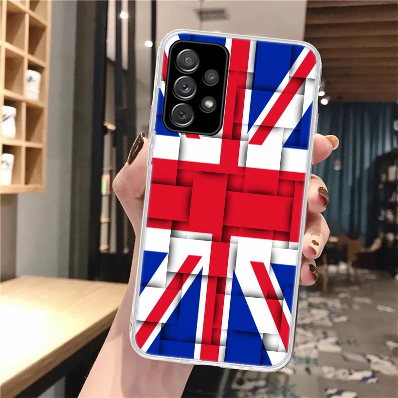 Union Jack England UK Flag Sil - Phone Cases Uk Samsung review and price