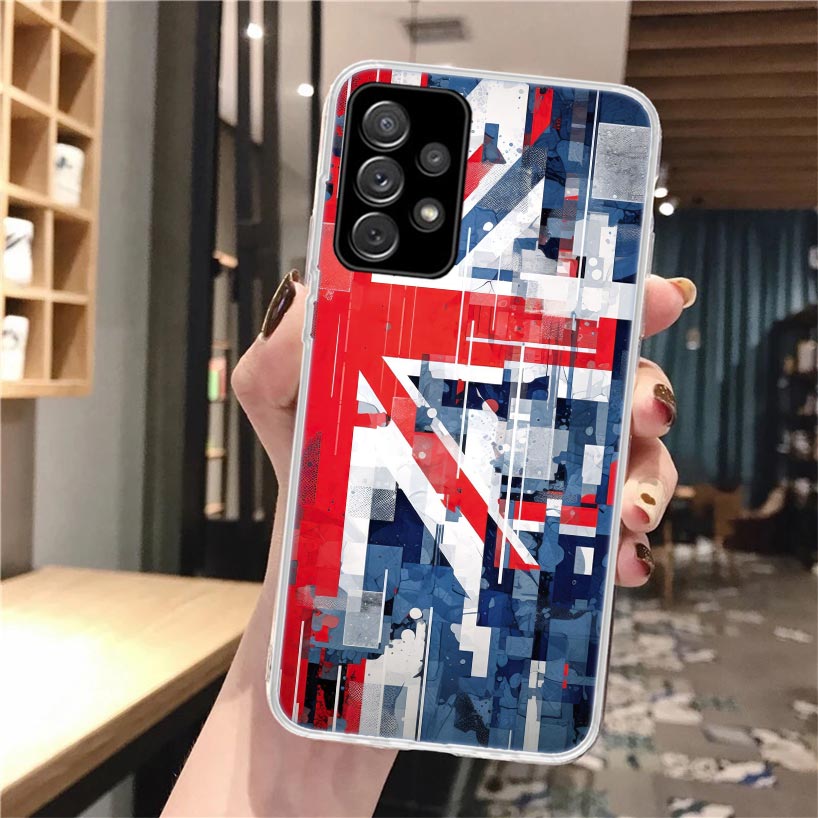 Union Jack England UK Flag Sil - Phone Cases Uk Samsung review and price