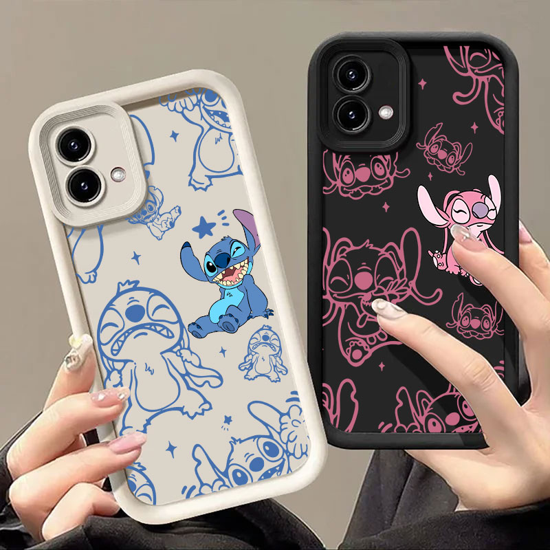 Stitch and Angel Cartoon Phone - Phone Cases Disney review and price