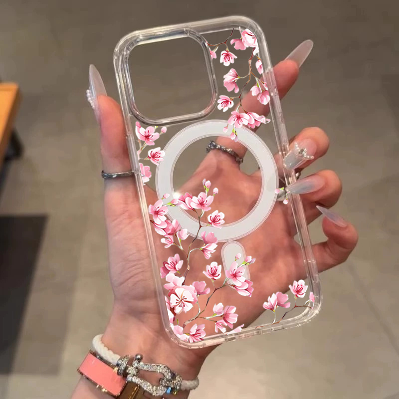 Luxury Pink INS Flowers Case F - Phone Cases Unique review and price