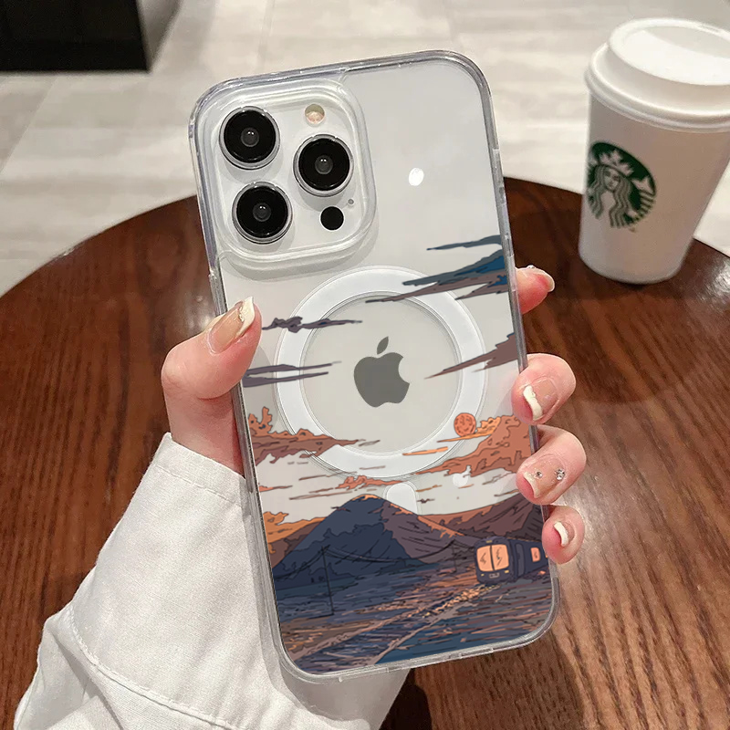 Sunset Pattern Fashion Phone C - Phone Cases Unique review and price