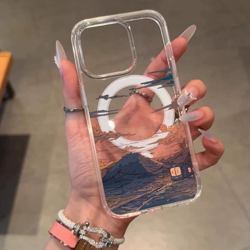 Sunset Pattern Fashion Phone C - Phone Cases Unique review and price