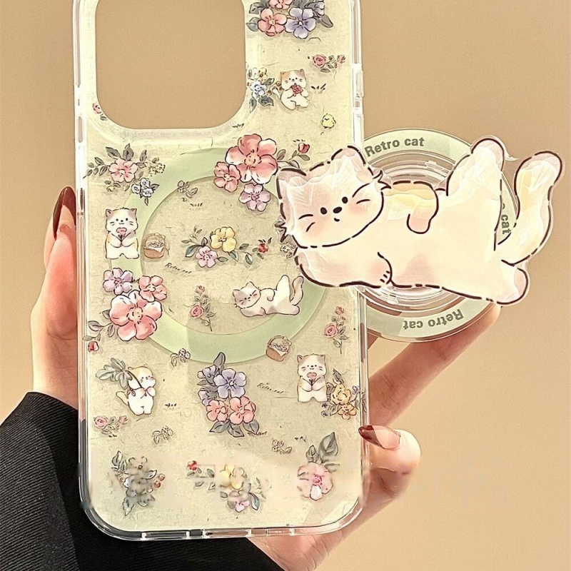 Korean Cute Kitty For Magsafe  - Phone Cases Quirky review and price