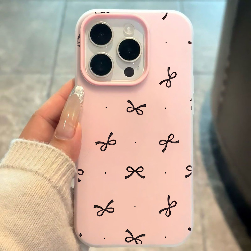 Cute Bow Polka Dot INS Phone C - Phone Cases Unique review and price