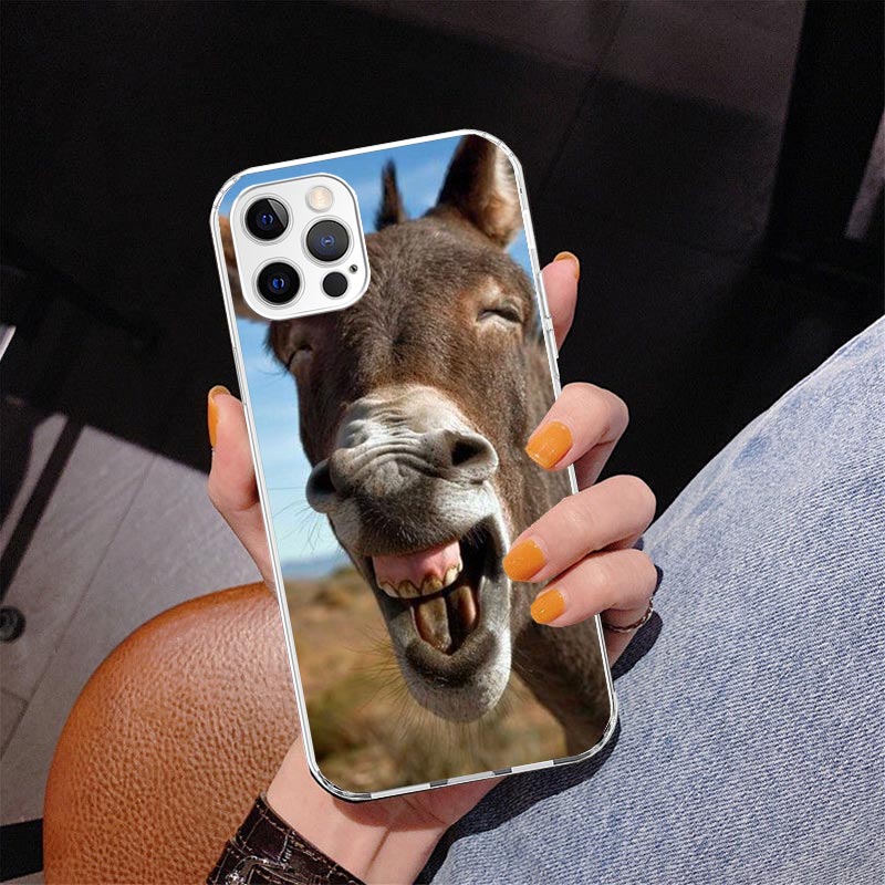 Funny Donkey Phone Case For iP - Phone Cases Quirky review and price
