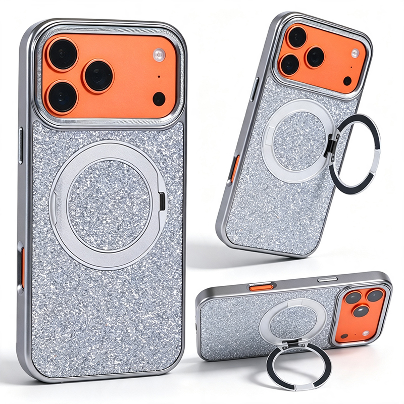 Luxury Glitter Rotatable Magne - Phone Cases That Cover The Camera review and price