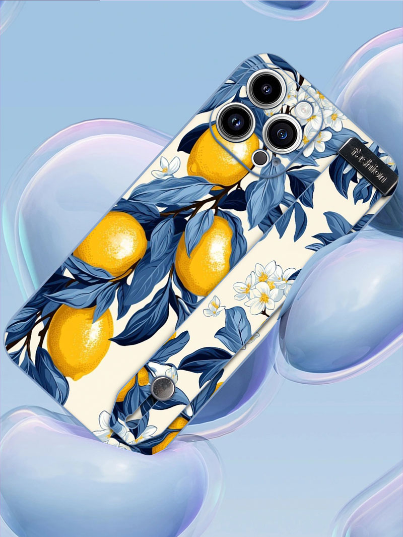 Fruit Lemon Colorful Star Flow - Phone Cases With Loop review and price